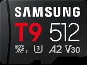 Samsung T9 microSDXC&trade; UHS-I Speicherkarte - 512 GB &lrm; &lrm;, 512 GB Schwarz
