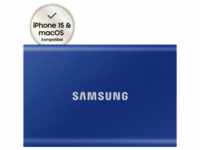 Samsung Portable SSD T7 - 2 TB Blau