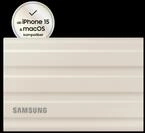 Samsung Portable SSD T7 Shield USB 3.2 Gen 2 - 1 TB 1 TB Beige