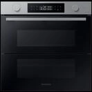 Samsung Dual Cook Flex Einbaubackofen, 76 L, A+*, Pyrolyse, 60 cm Silver