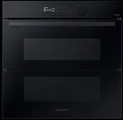 Samsung DualCook Flex&trade; Einbaubackofen, 76 L, A+*, Pyrolyse, Schwarzes Glas, Serie