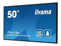 iiyama ProLite LH5054UHS-B1AG - 50 Zoll - 500 cd/m2 - Ultra-HD - 3840x2160...