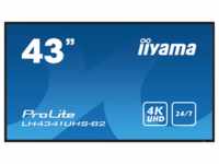 iiyama ProLite LH4341UHS-B2 - 43 Zoll - 500 cd/m2 - 4K - Ultra-HD - 3840x2160 Pi...