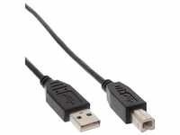 InLine 34555x USB 2.0 Kabel - A an B - 5 Meter - auch für Samsung Flip als...