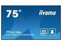 iiyama ProLite LH7554UHS-B1AG - 75 Zoll - 500 cd/m2 - Ultra-HD - 3840x2160...