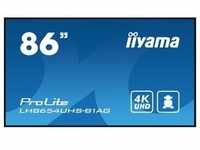 iiyama ProLite LH8654UHS-B1AG - 86 Zoll - 500 cd/m2 - Ultra-HD - 3840x2160...