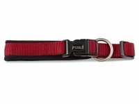 Wolters Halsband Professional Comfort Hundehalsband Rot/Schwarz 1