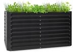 Blumfeldt High Grow Straight Hochbeet 200x90x100cm 1800l Stahl 10035356