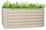 Blumfeldt High Grow Straight Hochbeet 120x60x60cm 432l Stahl 10035349