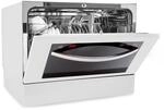 Klarstein Havasia UV 6 Luminance Geschirrsp&uuml;ler UV Glasfront freistehend 1380W