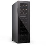Klarstein Shiraz 24 Duo Weink&uuml;hlschrank 2 Zonen 75L/24 Flaschen 5-18 &deg;C Touch