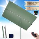 blumfeldt Bayonne Sonnenschirm 130 x 180 cm Polyester UV 50 Solar LED 10040104