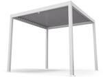 Blumfeldt LuminaHaven Pavillon 3x3 m verzinktes Lamellen-Stahldach sch&uuml;tzt vor