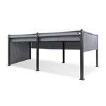 Blumfeldt Pantheon Cortina Pavillon mit Dach 3x6m 4 Seitenteile 10045873