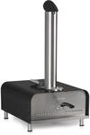 Klarstein Diavolo Pizza-Pelletofen inkl. Pizzastein Thermometer Edelstahl...