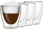 Feelino DUOS doppelwandiges Thermoglas 200 ml Borosilikatglas handgemacht...