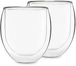 Feelino Teeglas Ice 2-er-Set 320 ml sp&uuml;lmaschinenfest hochwertiges Borosilikatglas