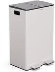Klarstein EcoVista M&uuml;lleimer mit Kompostbeh&auml;lter Abfalleimer 60 Liter + 3L