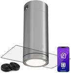 Klarstein Beretta Premium Inselabzugshaube App Ab-/Umluft 544m&sup3;/h LED