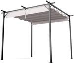 Blumfeldt Pantheon Robust Pergola 3x3m wetterbest&auml;ndig Stahl pulverbeschichtet