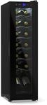 Klarstein Shiraz 14 Slim Uno Weink&uuml;hlschrank 14 Flaschen 5 - 18 &deg;C Touch-Control