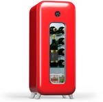 Klarstein Shirley 15 Uno Weink&uuml;hlschrank 15 Flaschen 5 - 20 &deg;C Touch Retro 10045342