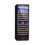 Klarstein Vinovilla Grande 165 Built-in Duo Onyx Weink&uuml;hlschrank 425 Ltr 165 Fl.