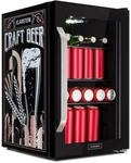 Klarstein Beersafe 70 Craft Beer Edition K&uuml;hlschrank 70 Ltr Glast&uuml;r Edelstahl