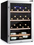 Klarstein Vinamour 48 Uno Weink&uuml;hlschrank 128l 48Fl 3 Einsch&uuml;be 4-18&deg;C...