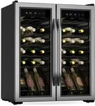 Klarstein Vinamour Weink&uuml;hlschrank | 2 K&uuml;hlzonen | 7 Regale | Touch-Bedienung 