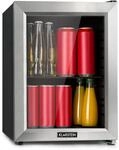 Klarstein Harlem Getr&auml;nkek&uuml;hlschrank 23 Liter 1 Metallrost Glast&uuml;r 10046074