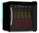 Klarstein Coachella 50 Onyx K&uuml;hlschrank 47 Liter WiFi-Funktion