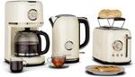 Klarstein Victoria Fr&uuml;hst&uuml;cksset | Toaster, Wasserkocher, Kaffeemaschine | 12