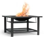 Blumfeldt Merano Avanzato 3-in-1-Feuerschale mit Grillfunktion als Tisch nutzbar 87 x