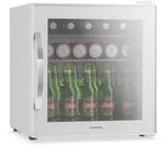 Klarstein Beersafe Getr&auml;nkek&uuml;hlschrank mit Spiegelglast&uuml;r | 44 x 48 cm | 85...