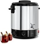 Klarstein Biggie Einkoch- und Gl&uuml;hweinautomat | 25 Liter | 30-110 &deg;C | 1800 W 