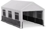 Blumfeldt Party Haven Zelt 598x296x280 cm wetterfestes Gewebe Stahlrahmen einfacher