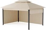 Blumfeldt Grandezza Cortina Gartenpavillon 3x4 m | wetterbest&auml;ndig 