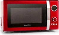 Klarstein 10027094, Klarstein Fine Dinesty 2in1-Mikrowellen-Ofen Retro 23L...
