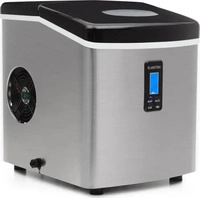 Klarstein 10020109, Klarstein Mr. Black-Frost Eismaschine 150W Edelstahl schwarz