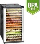 Klarstein Fruit Jerky 14 D&ouml;rrautomat 1000W 30 bis 70 &deg;C 14 Etagen LC-Display