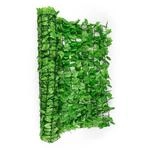 Blumfeldt Fency Bright Ivy Sichtschutzzaun Windschutz 300x100 cm Efeu hellgr&uuml;n