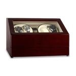 Klarstein Old Marshall Uhrenbeweger Schaukasten Vitrine 10 Uhren Watch Winder
