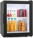 Klarstein Brooklyn Minibar Mini-K&uuml;hlschrank 3 Temperaturen 30L 23 dB Glast&uuml;r