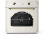 Klarstein Victoria Einbaubackofen Retro-Design 9 Funktionen 50-250&deg;C elfenbein