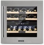 Klarstein Vinsider 36 Weink&uuml;hlschrank 2 K&uuml;hlzonen 5-22&deg;C 85l Edelstahl 10033682
