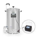 Klarstein Brauheld Pro Maischekessel 2500W 35L 30-100&deg;C Umw&auml;lzpumpe Edelstahl