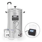Klarstein Brauheld Pro Maischekessel 2500W 30L 30-100&deg;C Umw&auml;lzpumpe Edelstahl