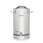 Klarstein Maischfest Fermentierkessel 30 Liter G&auml;rr&ouml;hrchen 304-Edelstahl...