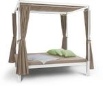 Blumfeldt Senator Lounge Gartenliege 188x208x205cm Sonnendach Polyester Stahl